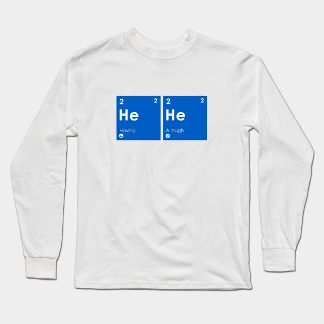 Having a Laugh Long Sleeve T-Shirt by blueshift